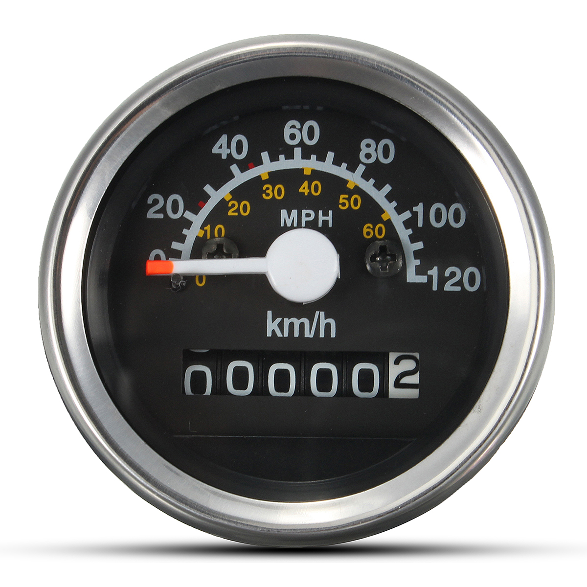 Motorcycle-Universal-Speedometer-Odometer-LED-Backlight-Gauge-KMH-MPH-1108959