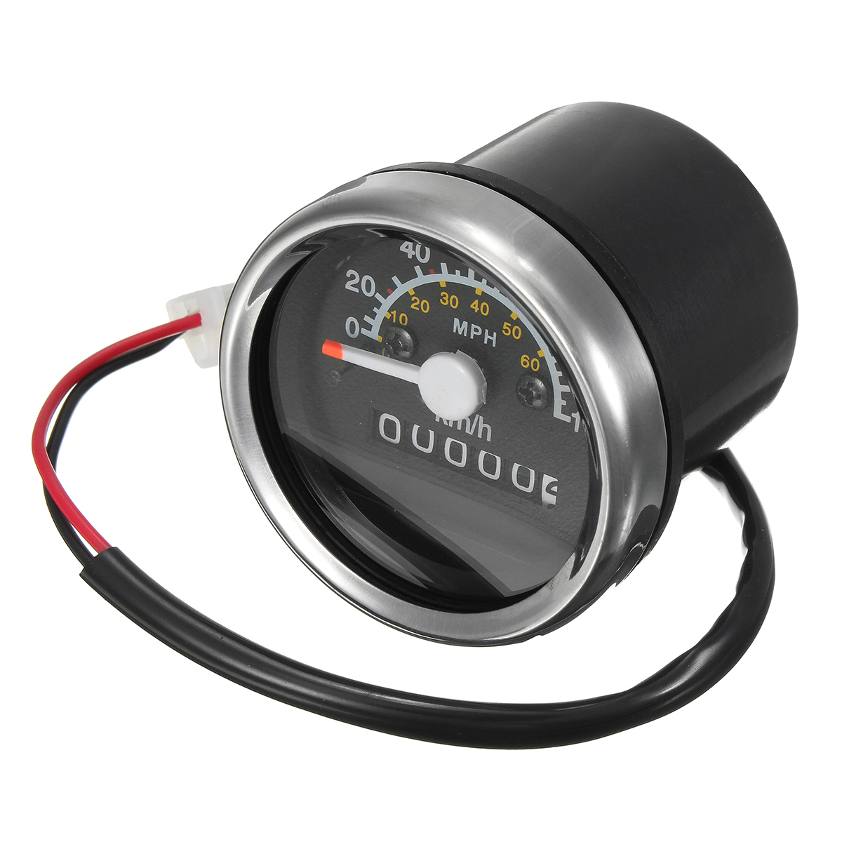 Motorcycle-Universal-Speedometer-Odometer-LED-Backlight-Gauge-KMH-MPH-1108959