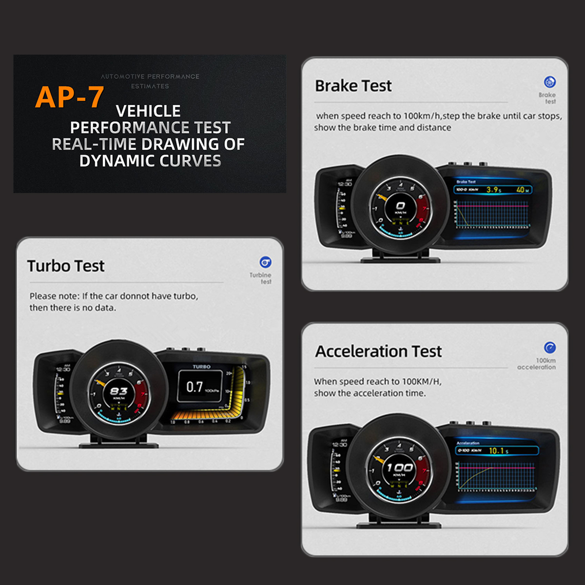 OBD2-HUD-Multi-Gauge-Boost-Scan-Head-Up-Display-Car-Turbine-Pressure-Oil-Temp-1802296