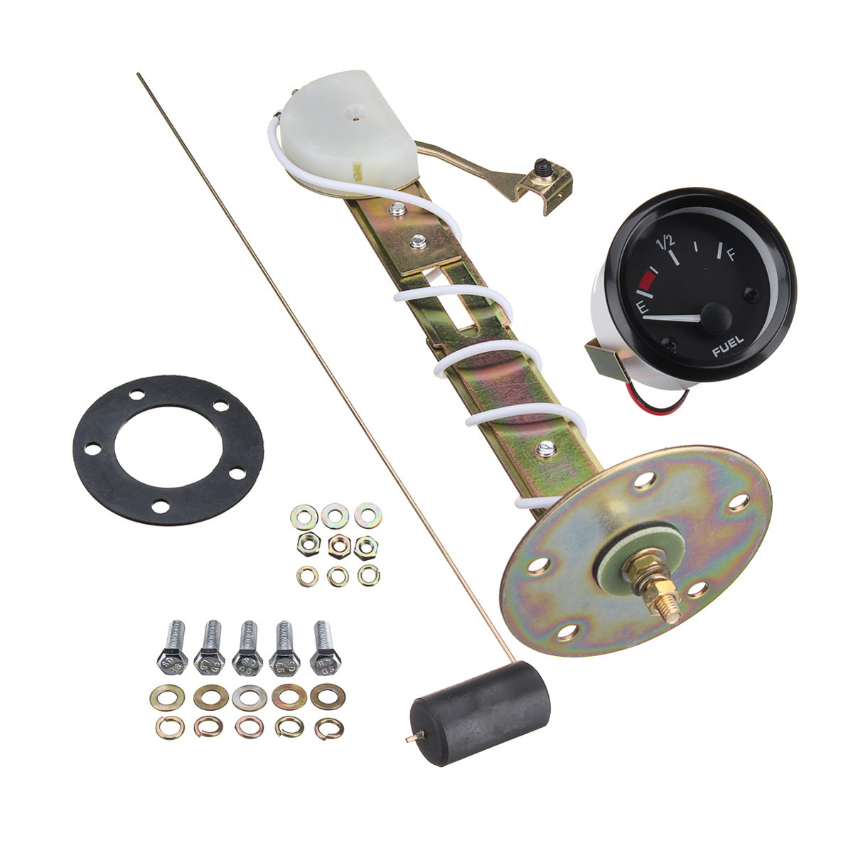 Universal-2inch-52mm-Fuel-Level-Gauge-Meter-With-Car-Fuel-Sensor-E-12-F-Pointer-1294386