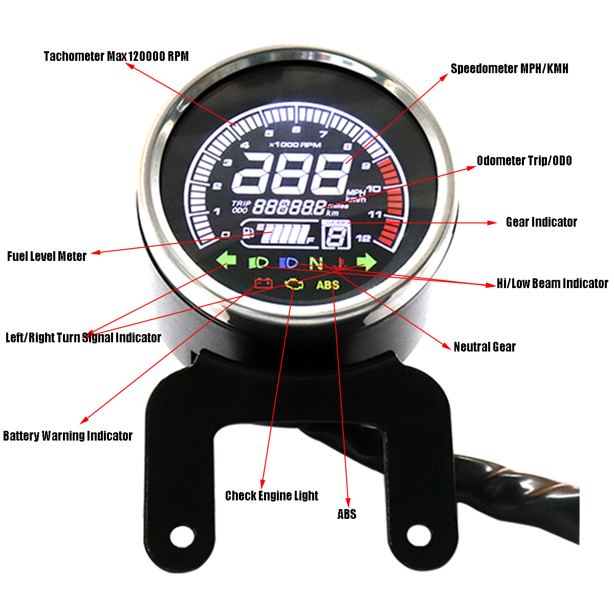 Universal-Motorcycle-Bike-Digital-Speedometer-Odometer-RPM-Tachometer-KMH-MPH-1390309