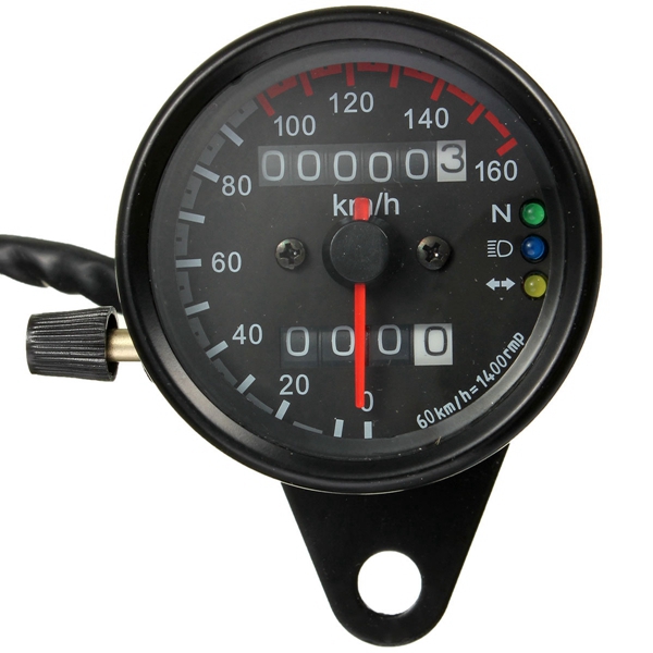 Universal-Motorcycle-Dual-LED-Backlight-Signal-Odometer-Mileage-Speedometer-Gauge-992562
