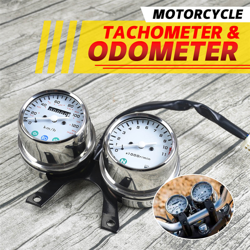 Universal-Motorcycle-Speedometer-Odometer-Tachometer-Gauge-Kit-KMH-MPH-Cafe-Racer-Bobber-1406166