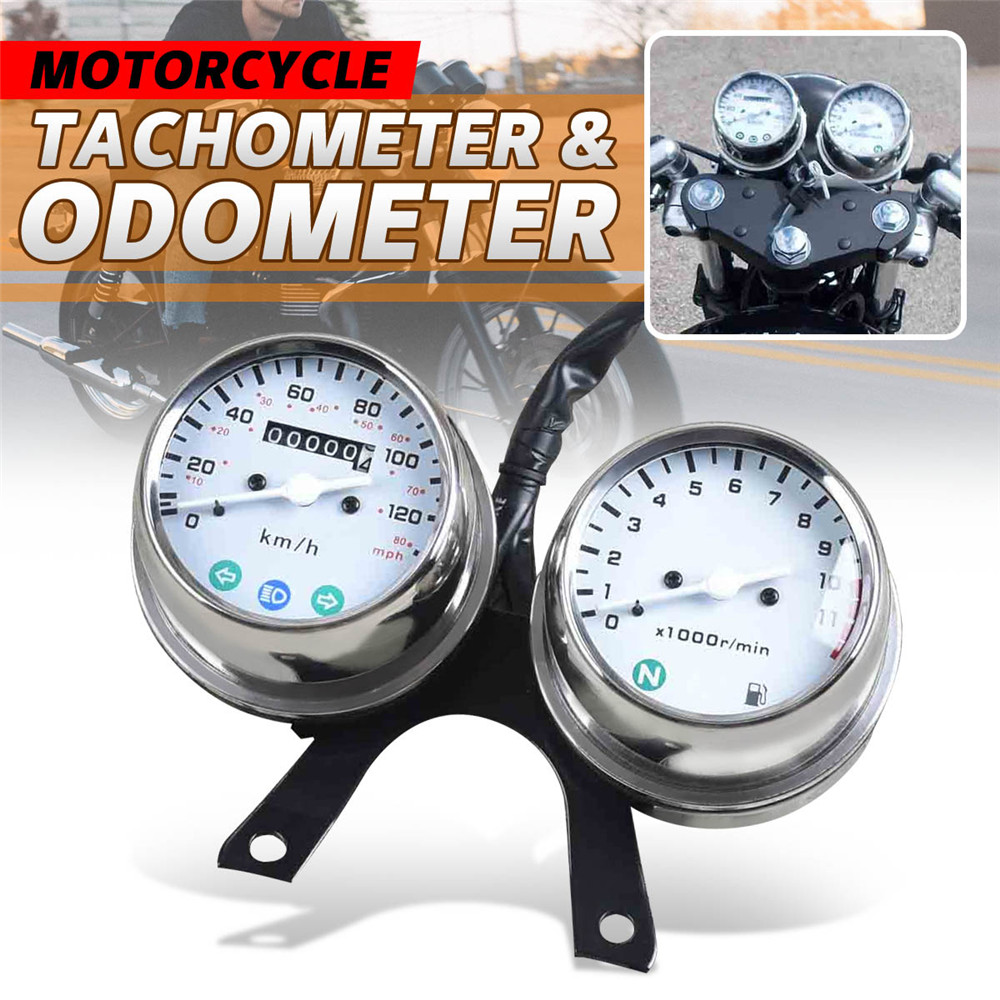 Universal-Motorcycle-Speedometer-Odometer-Tachometer-Gauge-Kit-KMH-MPH-Cafe-Racer-Bobber-1406166