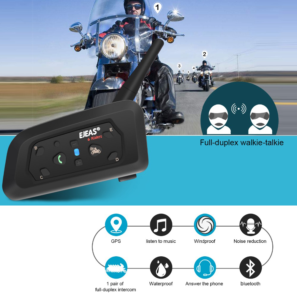 EJEAS-V6-Pro-1200M-6-Riders-Motorcycle-Helmet-Intercom-Headset-bluetooth-Interphone-Music-GPS-Waterp-1802737