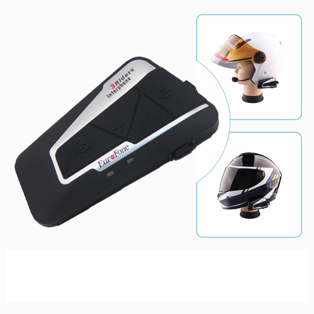 EuroFone-V3-1400M-Waterproof-Helmet-BT-Intercom-3-Riders-Motorcycle-Interphone-1383133