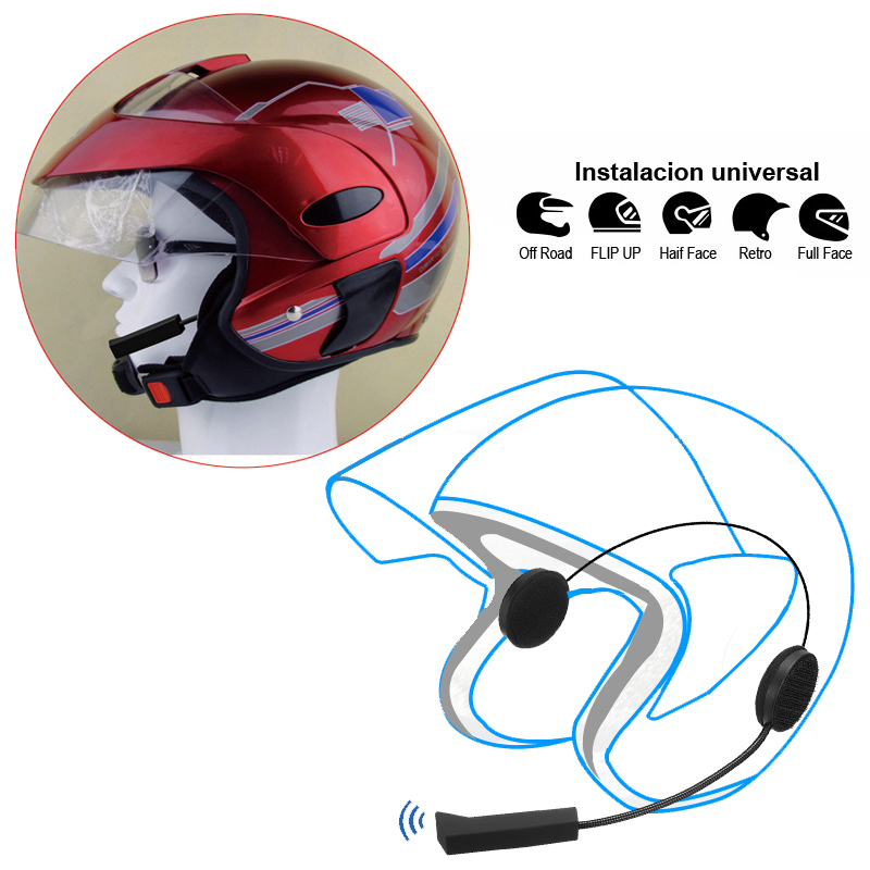 Helmet-Headset-Speaker-Accessory-bluetooth-CSR-Motorcycle-Intercom-Interphone-1338904