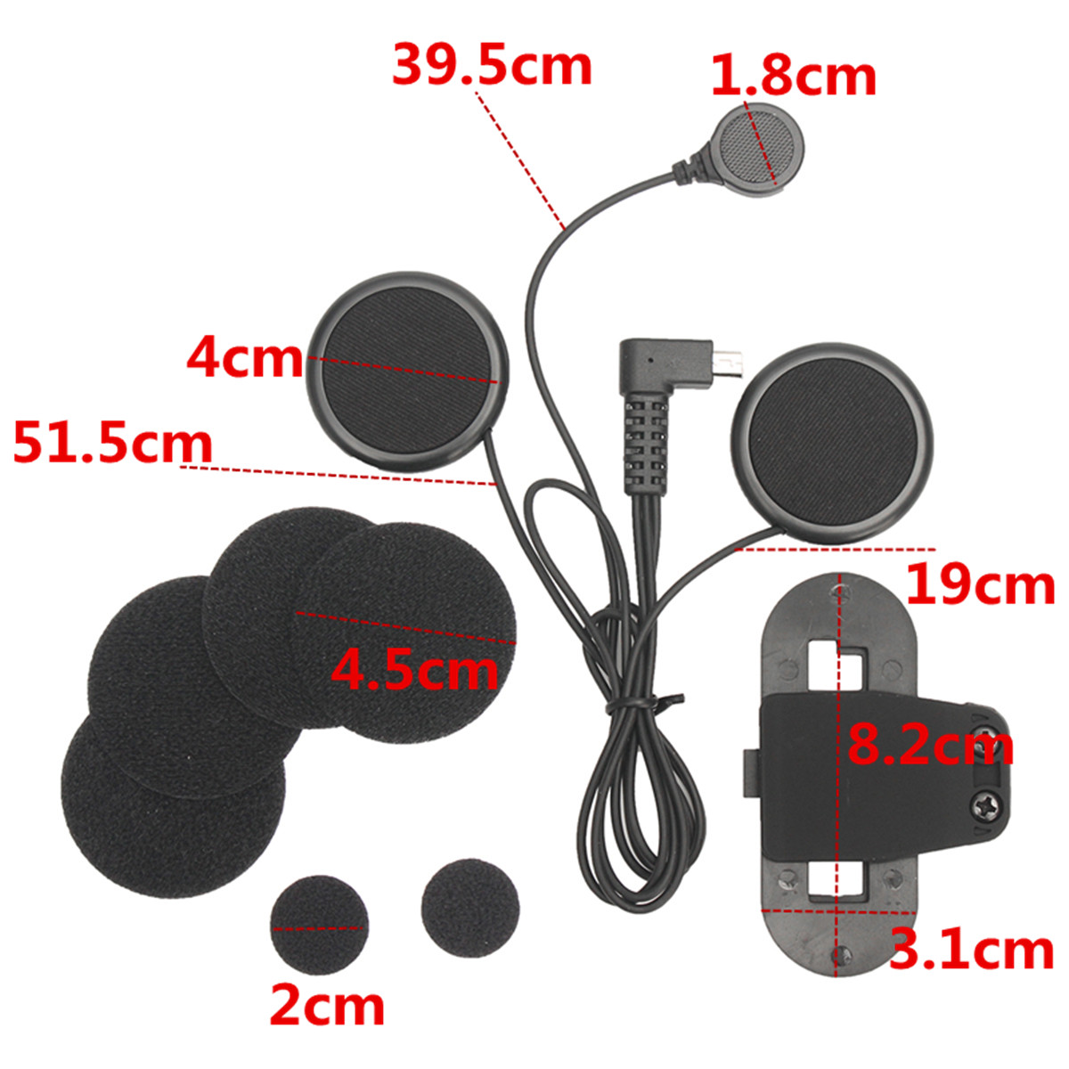 Motorcycle-Helmet-Headset-Mic-Speaker-Intercom-Clamp-bluetooth-Interphone-BT-FDC-1187788