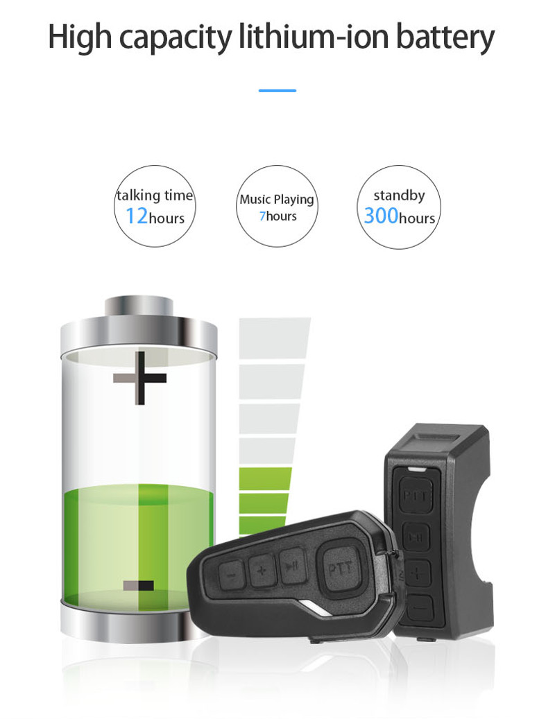 Motorcycle-bluetooth-Helmet-Headset-Remote-Control-Handle-Wireless-PTT-MP3-GPS-FM-Connected-Walkie-T-1697111