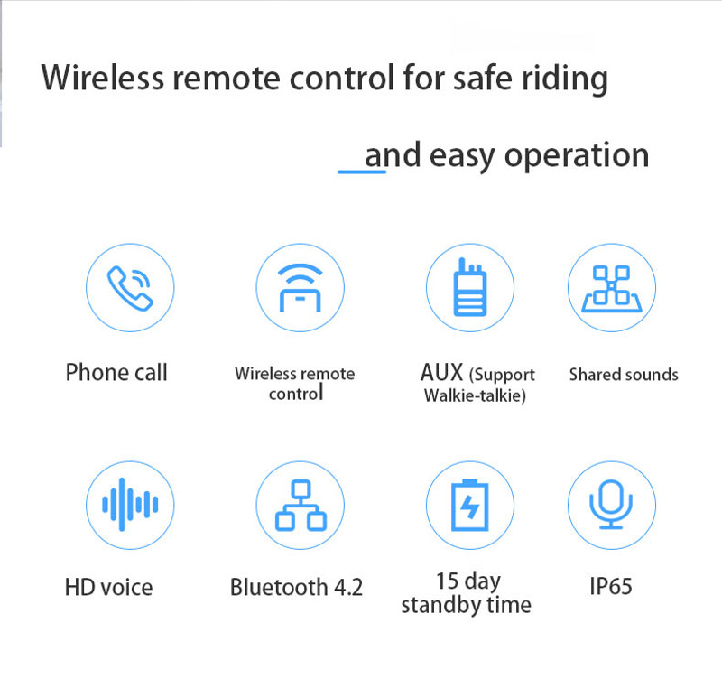 Motorcycle-bluetooth-Helmet-Headset-Remote-Control-Handle-Wireless-PTT-MP3-GPS-FM-Connected-Walkie-T-1697111