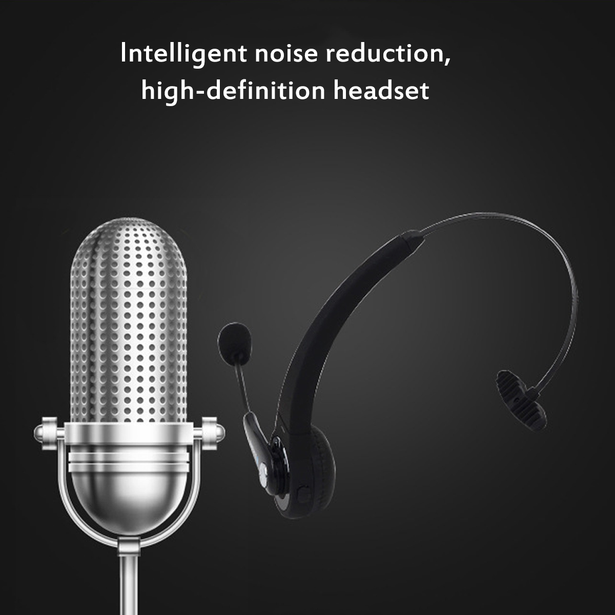 Trucker-Driver-Headset-bluetooth-Wireless-Earpiece-Headphone-Handsfree-With-Mic-1396885