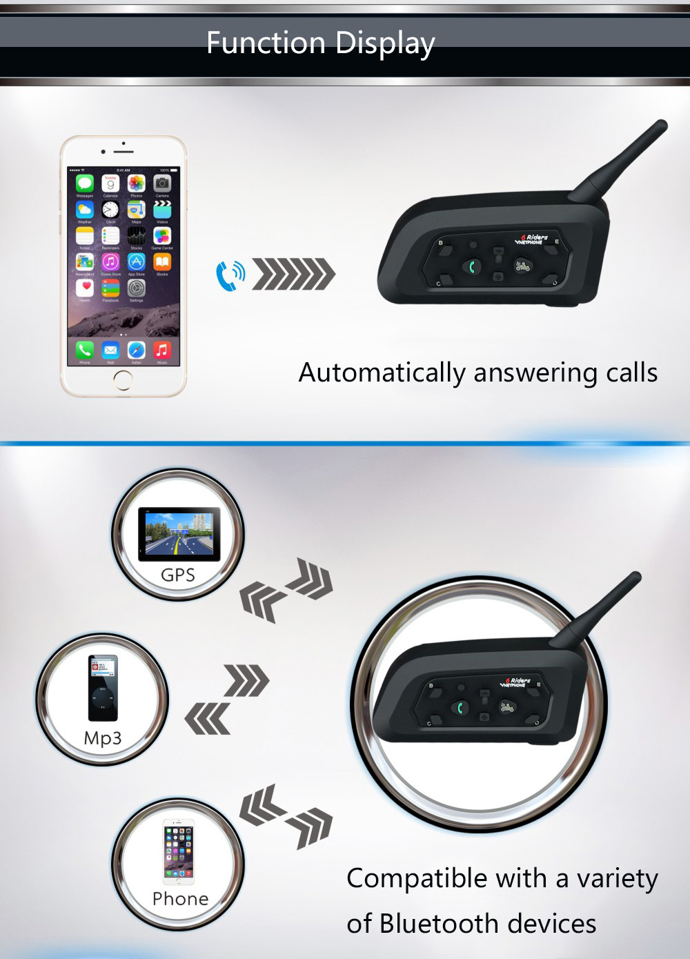 VNETPHONE-V6-1200-1200M-Motorcycle-Helmet-Intercom-Interphone-With-bluetooth-Function-925953
