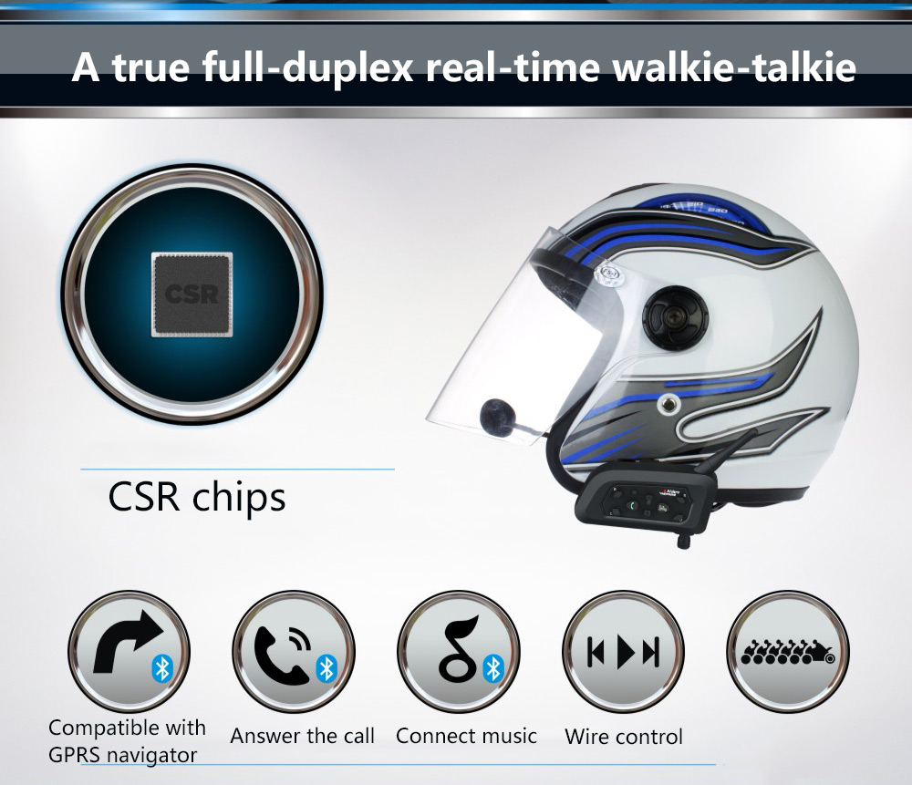 VNETPHONE-V6-1200-1200M-Motorcycle-Helmet-Intercom-Interphone-With-bluetooth-Function-925953