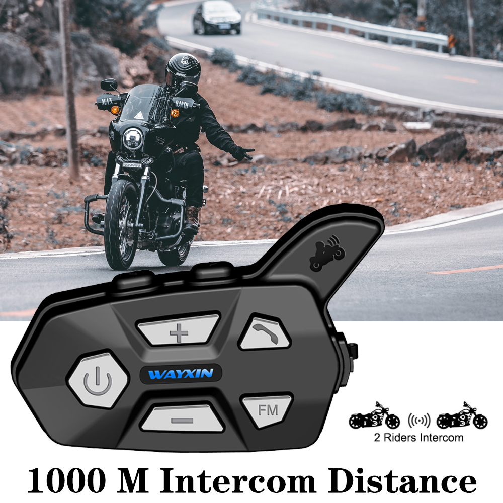 WAYXIN-1000M-Helmet-Headsets-bluetooth-2-Riders-Intercom-For-R5-Motorcycle-FM-Bt-Wireless-Intercomun-1504242