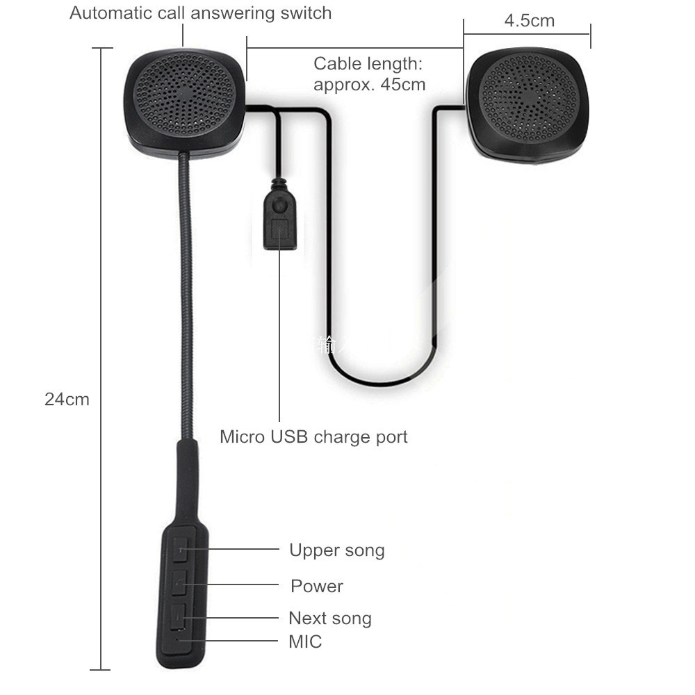 Wireless-Motorcycle-Helmet-bluetooth-42-Headset-HiFi-Speaker-Handsfree-Intercom-1355610
