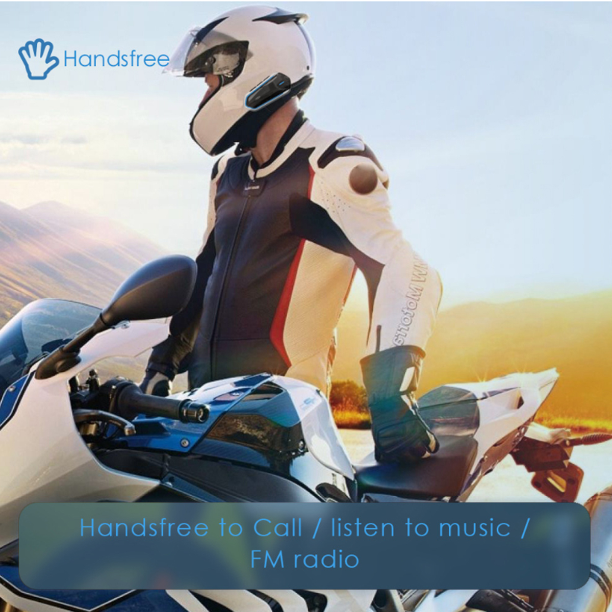 bluetooth-Helmet-Headset-BT-Headphone-Earphone-Motor-Handsfree-FM-450mAh-IP54-1723878