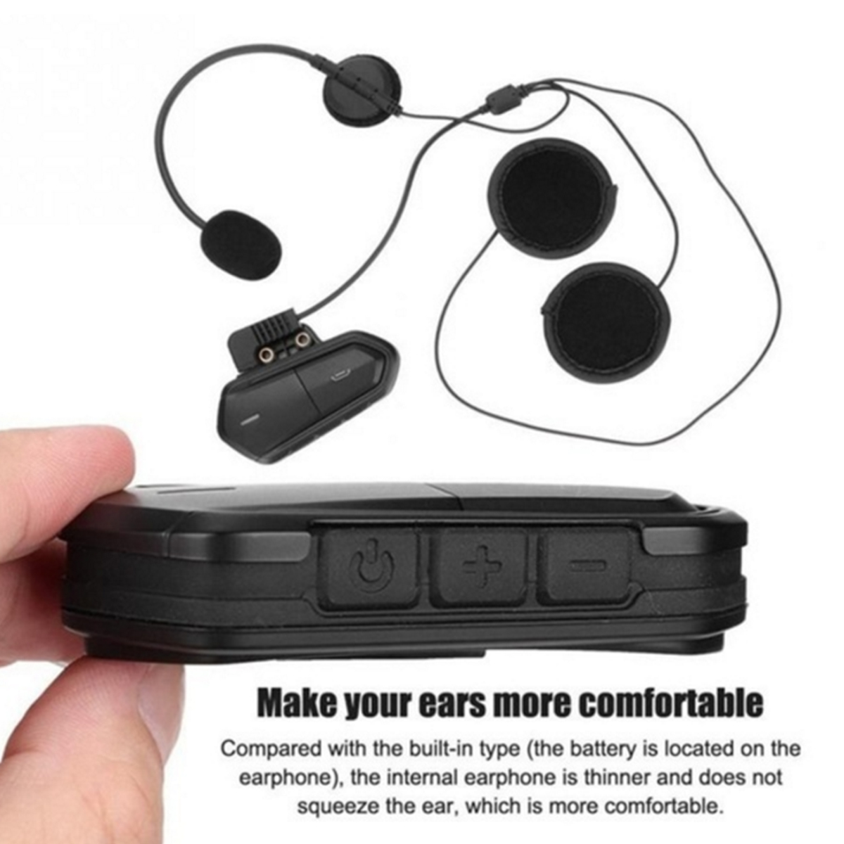 bluetooth-Helmet-Headset-BT-Headphone-Earphone-Motor-Handsfree-FM-450mAh-IP54-1723878