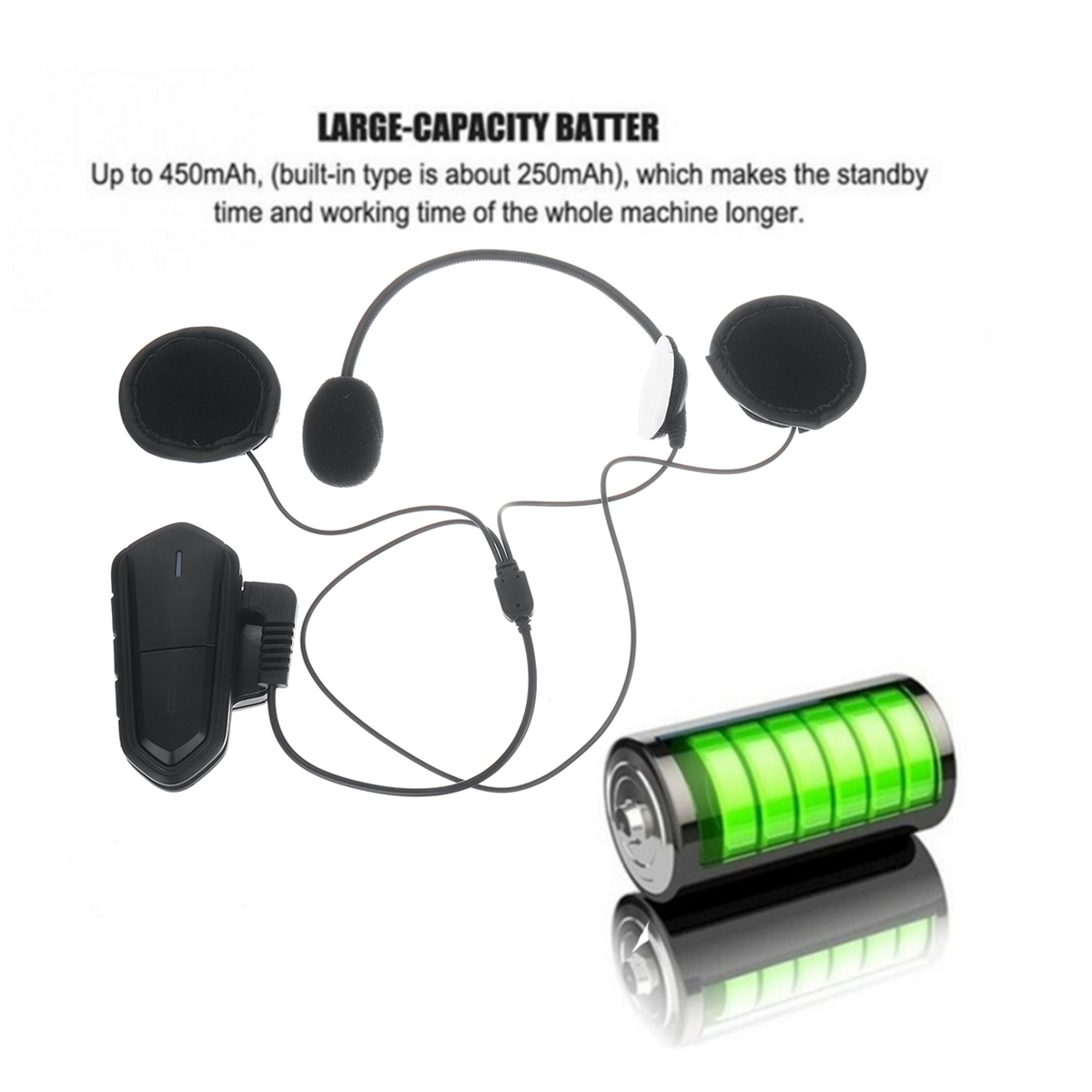 bluetooth-Helmet-Headset-BT-Headphone-Earphone-Motor-Handsfree-FM-450mAh-IP54-1723878