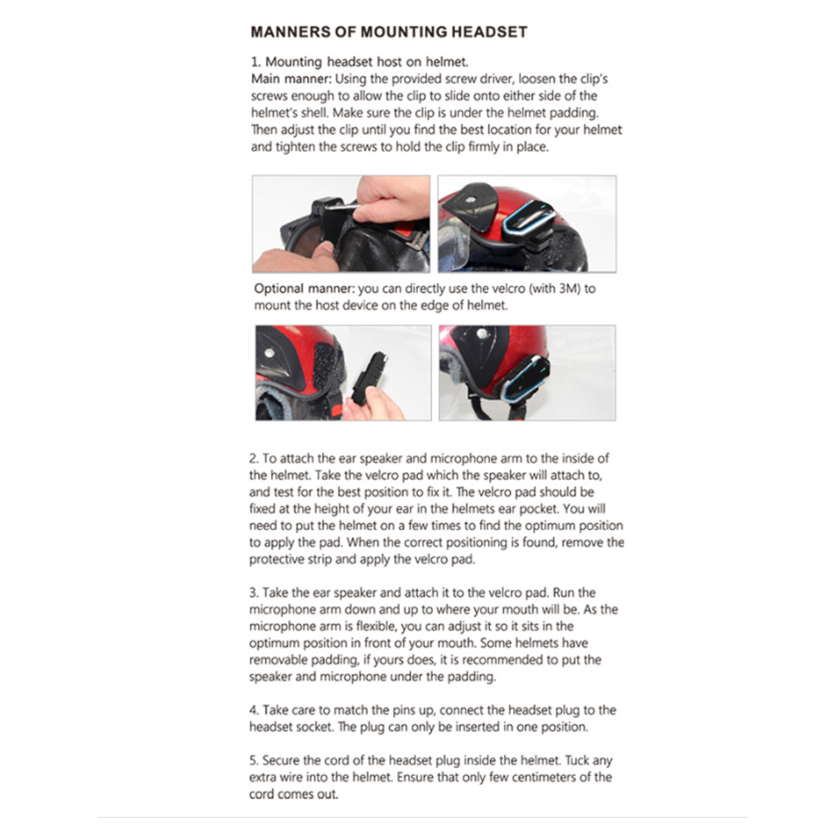 bluetooth-Helmet-Headset-BT-Headphone-Earphone-Motor-Handsfree-FM-450mAh-IP54-1723878