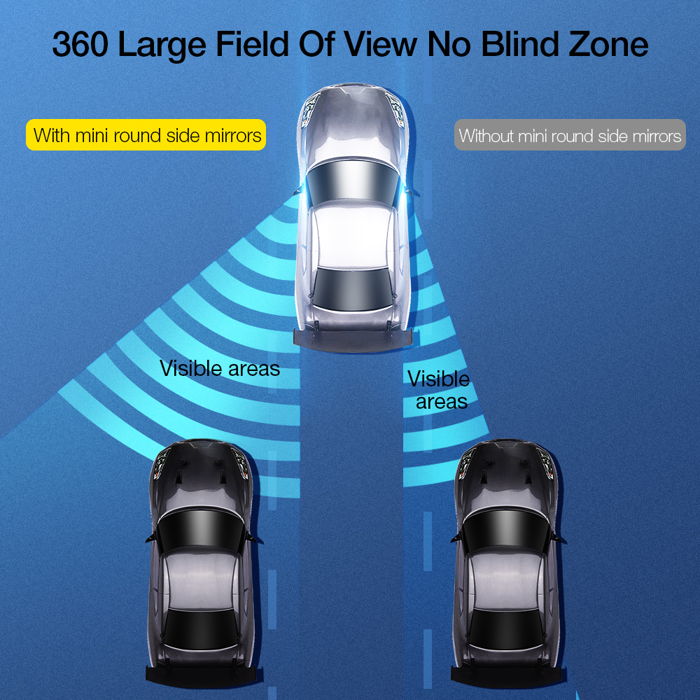 FLOVEME-2pcs-HD-Car-Blind-Frame-Small-Round-Spot-Mirror-1490151