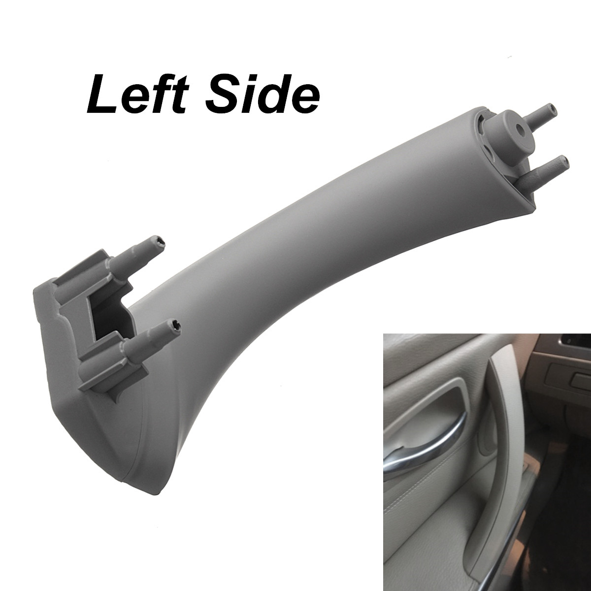 1PCS-Grey-Inner-Door-Handle-Trim-Cover-Left-For-BMW-E90-3-Series-Sedan-Wagon-1801110