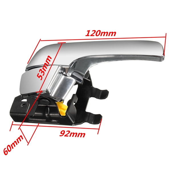 Car-Door-Handle-Inside-Chrome-Front-or-Rear-Right-RH-for-Buick-Rendezvous-10376824-1064382