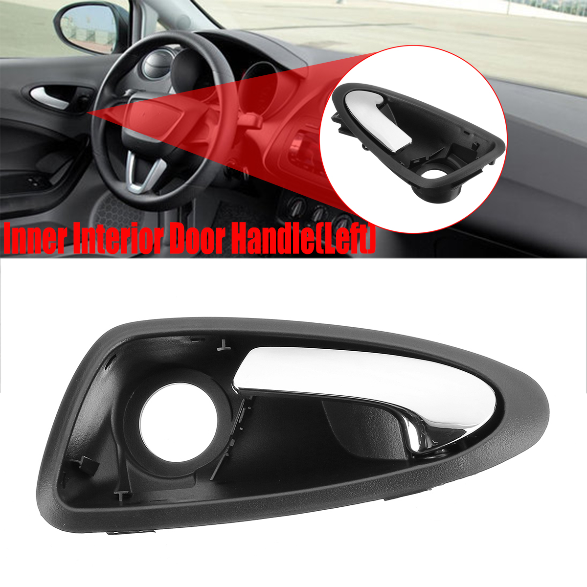 Car-Front-Left-Inner-Interior-Door-Handle-for-SEAT-Ibiza-2009-2012-6J0837114A-1514952