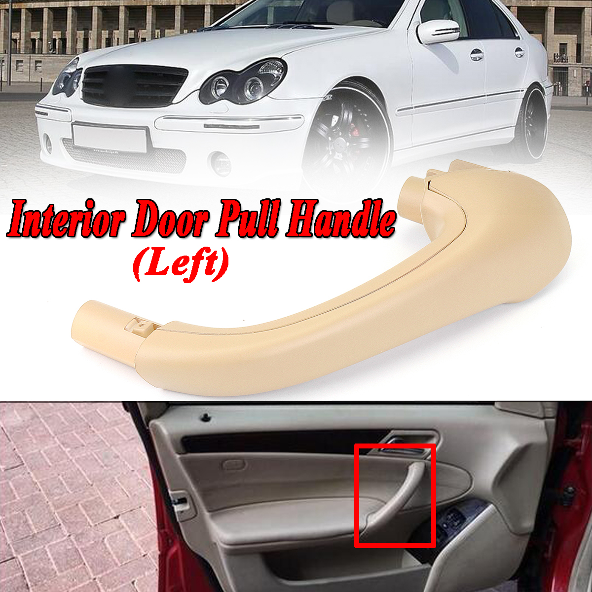 Car-Front-Left-Interior-Door-Pull-Handle-Beige-Plastic-For-Mercedes-Benz-W203-C-Class-20381015511434-1514969