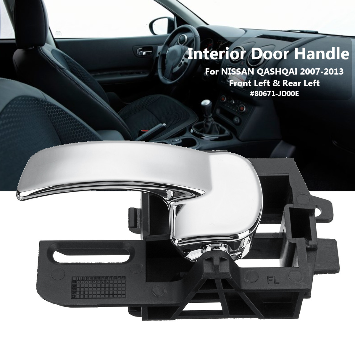 Interior-Car-Door-Handle-Front--Rear-Left-80671JD00E-For-NISSAN-QASHQAI-07-13-1701183