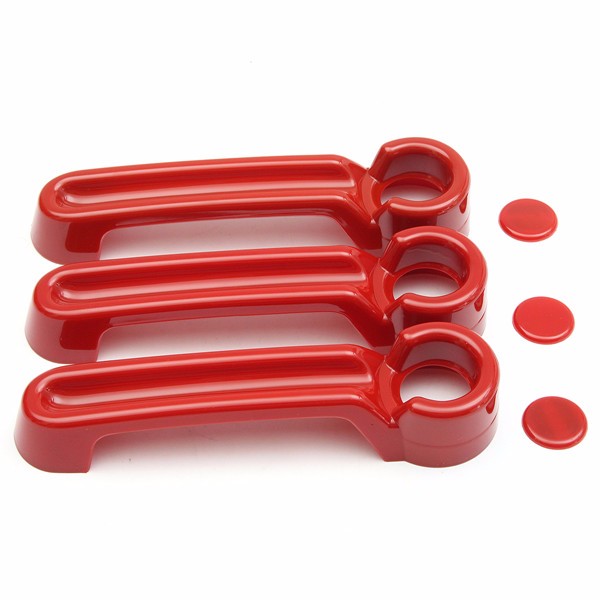 Red-Exterior-Door-Handle-Cover-Handle-Hood-For-Jeep-Wrangler-2-Doors-2007-2016-1085175
