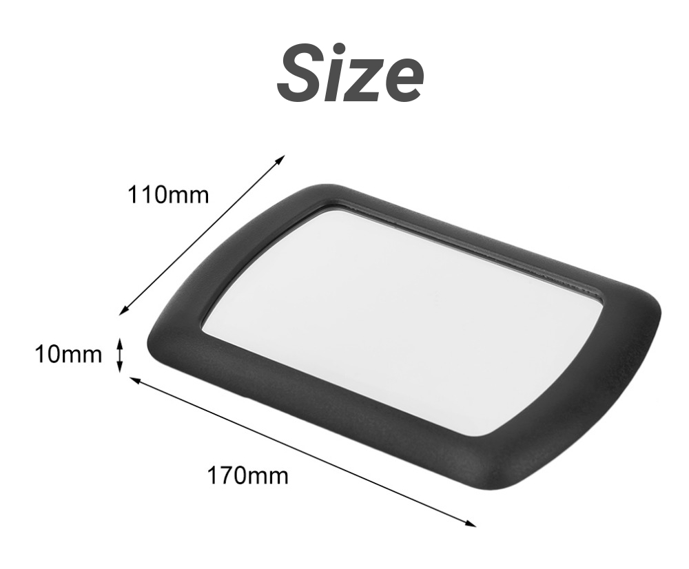 SHUNWEI-Car-Sun-Visor-Makeup-Mirrors-Interior-Sun-shading-Cosmetic-Mirror-ABS-Black-1362061