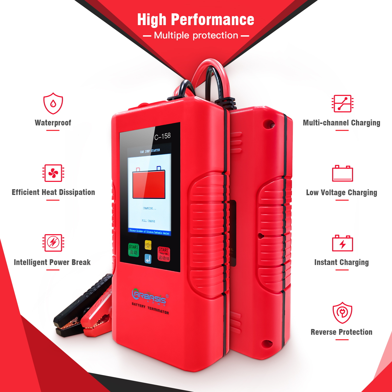 12V-Super-Capacitor-Car-Jump-Starter-Portable-Emergency-Booster-No-Battery-Included-Waterproof-Drop--1816636