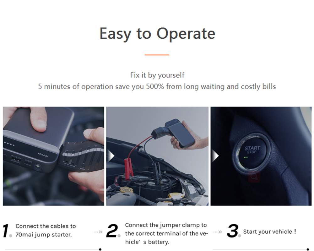 70mai-11100mAh-Car-Lithium-Jump-Starter-Power-Bank-Emergency-Battery-Booster-Pack-Multifunction-from-1543124
