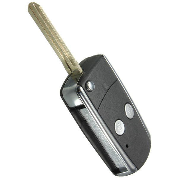 2-Button-Folding-Flip-Remote-Key-Case-shell-Fob-For-Toyota-96-05-968862