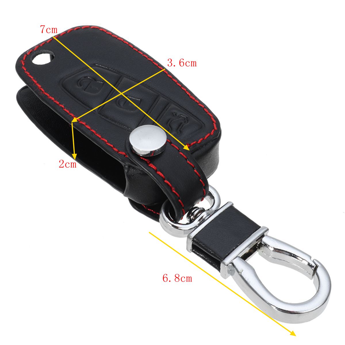 3-Bottons-PU-Leather-Car-Key-Shell-CaseBag-Cover-for-FIAT-Panda-Stilo-Punto-Doblo-Grande-1304428