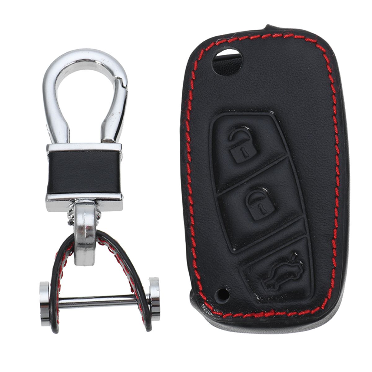 3-Bottons-PU-Leather-Car-Key-Shell-CaseBag-Cover-for-FIAT-Panda-Stilo-Punto-Doblo-Grande-1304428