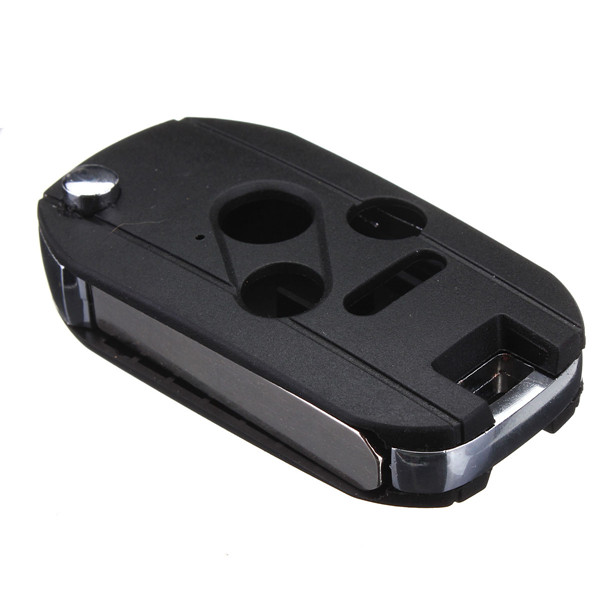 3-ButtonPanic-Folding-Remote-Key-Case-Shell-Fob-For-03-13-Honda-962819