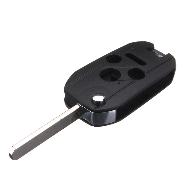 3-ButtonPanic-Folding-Remote-Key-Case-Shell-Fob-For-03-13-Honda-962819