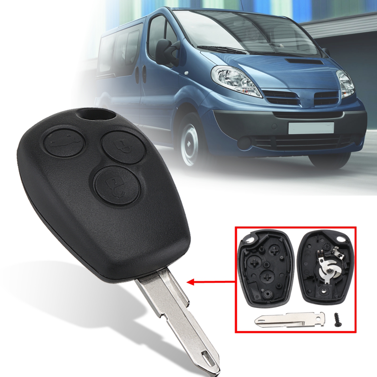 3-Buttons-Car-Remote-Key-Case-With-Uncut-Blade-For-Nissan-Primastar-1361146