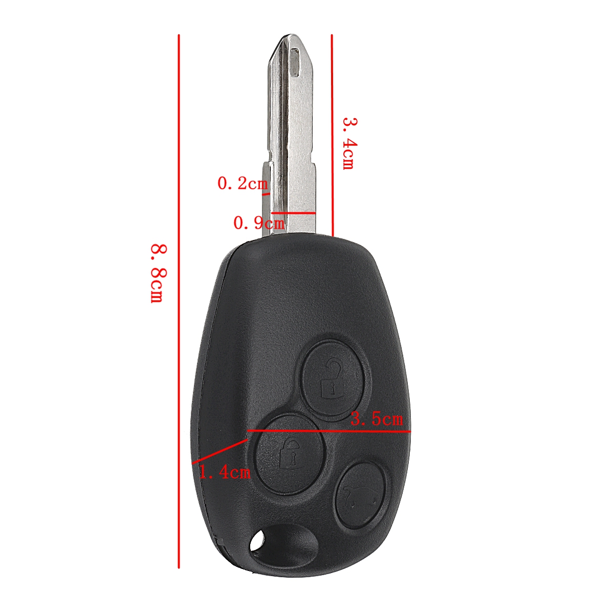 3-Buttons-Car-Remote-Key-Case-With-Uncut-Blade-For-Nissan-Primastar-1361146