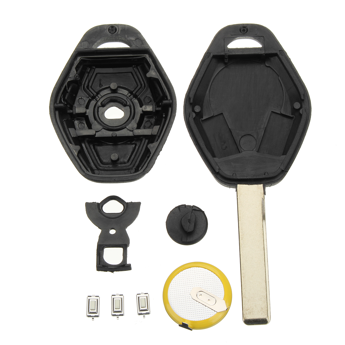 3-Buttons-Diamond-Remote-Key-Case-Full-Repair-Kit-For-BMW-E46-3-5-7-Z3-1381785