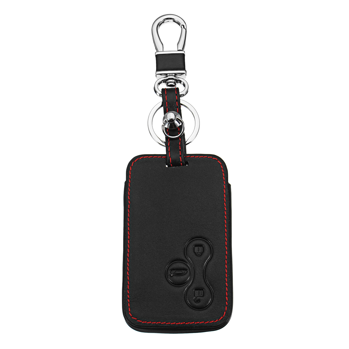 3-Key-Red-Line-PU-Leather-Car-Key-Cover-Shell-CaseBag-for-Renault-Megane-RS-Scenic-1304384