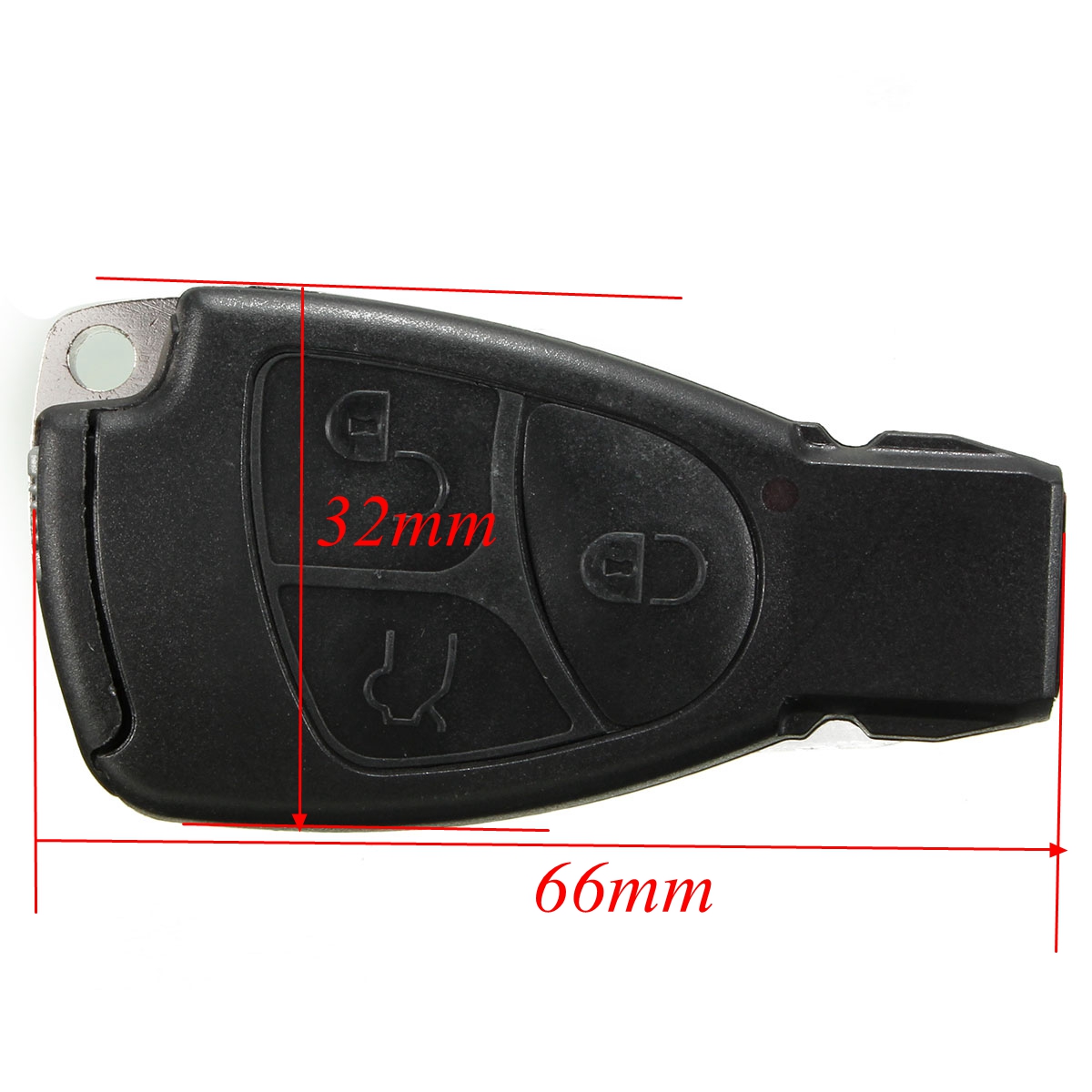 3-key-Remote-Key-Case-With-Small-Key-And-Battery-Clip-For-Mercedes-1386680
