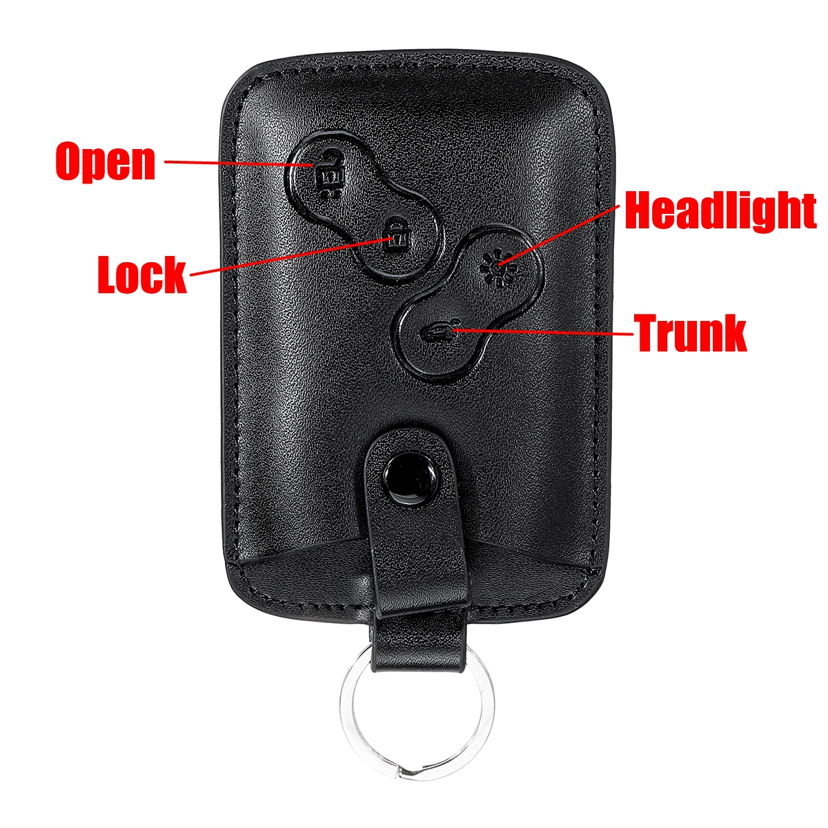4-Button-Leather-Car-Key-Cover-Case-Holder-Keychain-For-Renault-Clio-Scenic-Megane-1635038