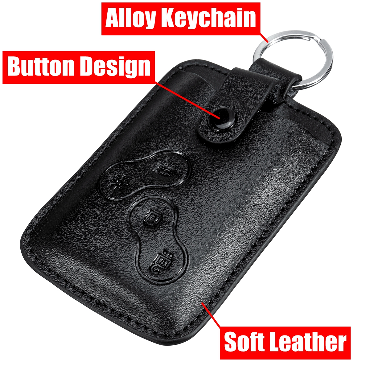4-Button-Leather-Car-Key-Cover-Case-Holder-Keychain-For-Renault-Clio-Scenic-Megane-1635038