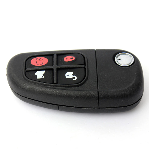 4-Button-Remote-Key-Case-Shell-FOB-Uncut-Blade-For-Jaguar-X-type-S-967470
