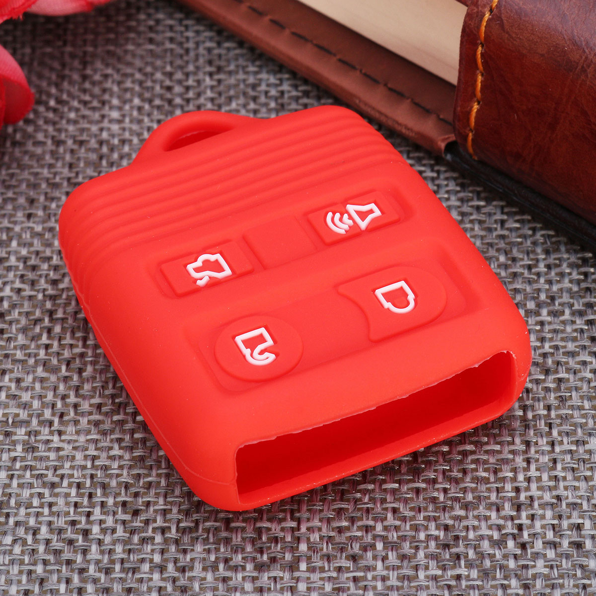 4-Button-Silicone-Remote-Key-Case-Shell-Cover-For-Ford-Edge-Explorer-1667251