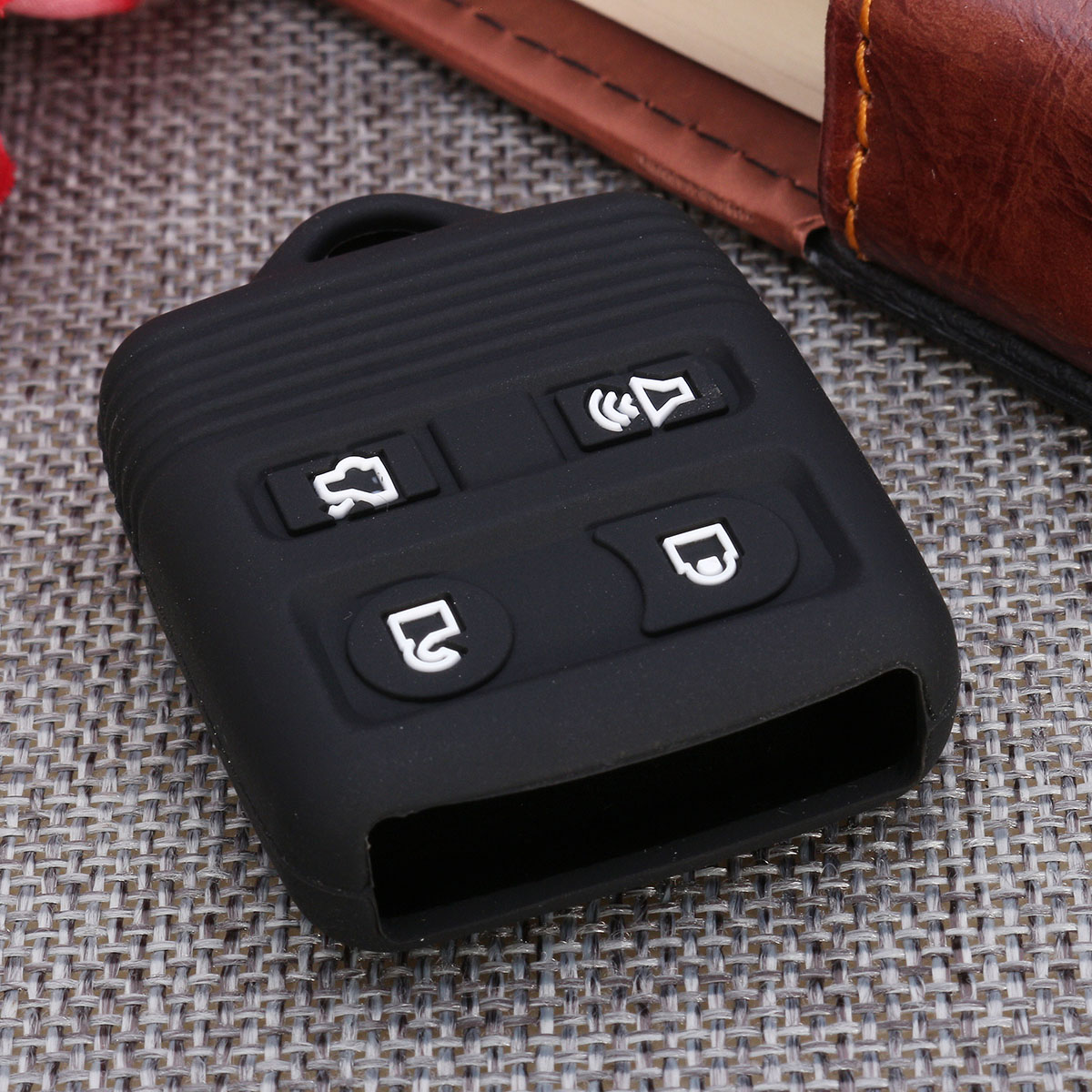 4-Button-Silicone-Remote-Key-Case-Shell-Cover-For-Ford-Edge-Explorer-1667251
