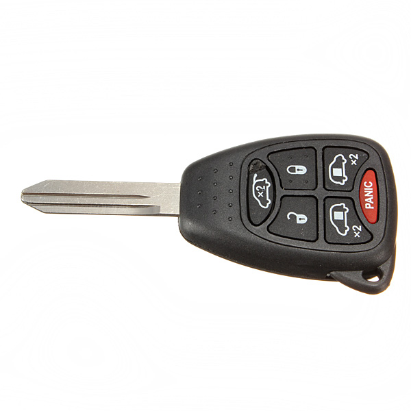 6-Button-Remote-Lgnition-Key-Shell-Case-Uncut-Blade-For-Chrysler-Dodge-928583
