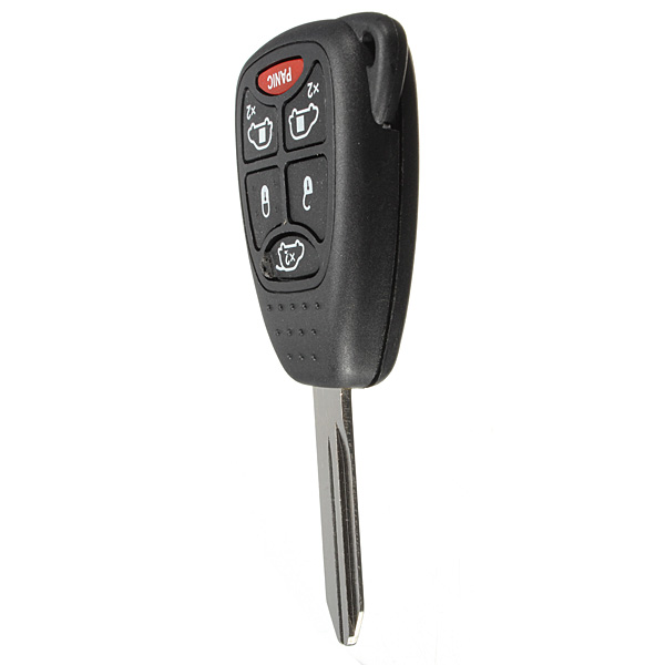 6-Button-Remote-Lgnition-Key-Shell-Case-Uncut-Blade-For-Chrysler-Dodge-928583